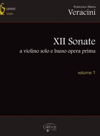 12 Sonate op.1 vol.1 a violino solo e basso (nos.1-6)