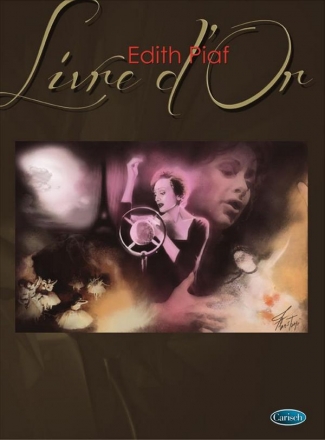 Edith Piaf: Livre d'or songbook piano/vocal/guitar