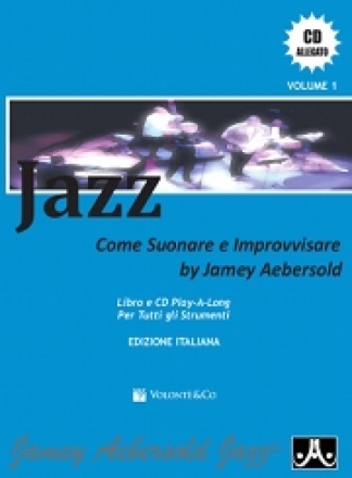 Aebersold Vol 1 In Italiano Jazz:  Buch + CD