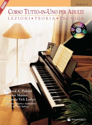 Corso Tutto In Uno Adulti Livello 1 (+CD) per pianoforte