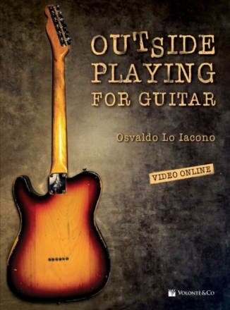Osvaldo Lo Iacono, Outside Playing For Guitar Gitarre Buch + Medien Online