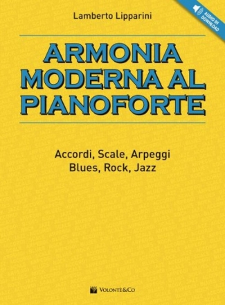 Lamberto Lipparini, Armonia Moderna Al Pianoforte Klavier Buch + Online-Audio