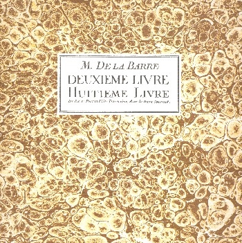 Deuxime et huitime livre de pieces pour la flte traversire avec la basse continue facsimile