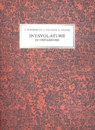 Intavolature di chitarrone facsimile