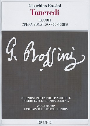 Tancredi  vocal score (it)