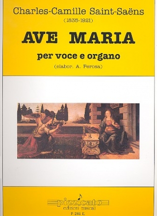 Ave Maria per voce e organo (la)