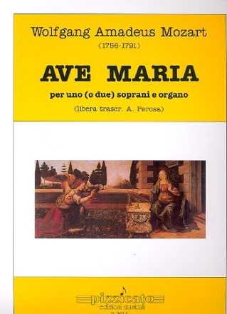 Ave Maria per 1 o 2 soprani e organo