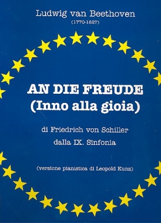 An die Freude fr Klavier Inno alla gioia