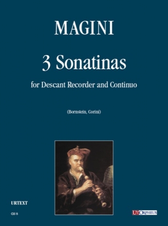 3 sonatine  per flauto soprano e basso