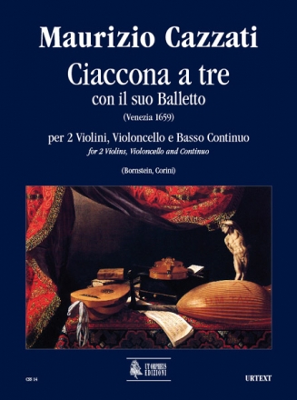 Ciaccona a 3 con il suo balletto per 2 violini, violoncello e bc parti