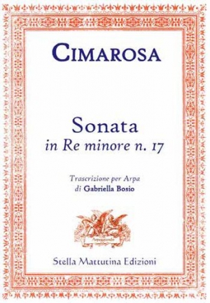 Sonata in Re minore no.17 for harp