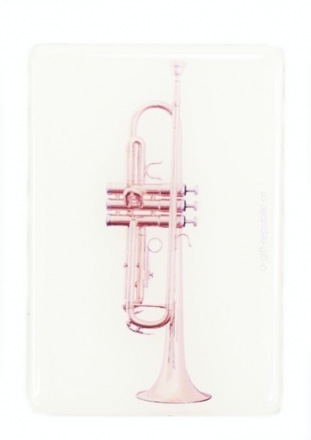 Magnet Trompete 8 x 5,5 cm