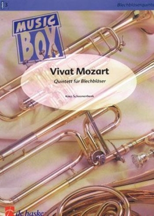 VIVAT MOZART FUER BLECHBLAESER- QUINTETT PARTITUR+STIMMEN