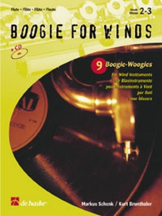 Boogie for Winds (+CD): 9 Boogie- Woogies for flute