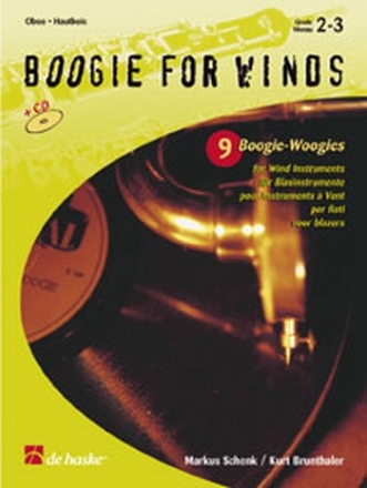 Boogie for Winds (+CD) 9 Boogie-Woogies fr Oboe