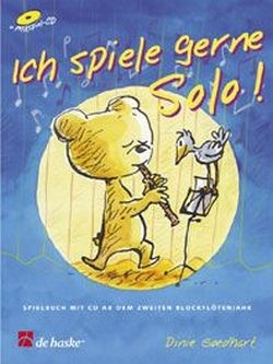 Ich spiele gerne solo (+CD) Spielbuch fr Sopran- (Tenor-) blockflte