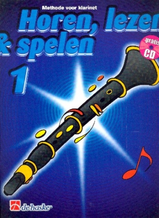 Horen lezen & spelen vol.1 (+CD) voor klarinet (nl)