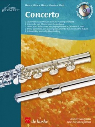 Concerto (+CD) 2 Solowerke fr Flte mit Blasorchesterbegleitung auf CD
