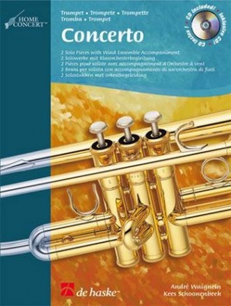 Concerto (+CD) 2 Solowerke fr Trompete mit Blasorchesterbegleitung auf CD