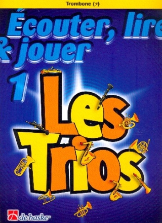 couter, lire, jouer vol.1 - Les Trios pour 3 trombones (cl de fa) (frz) partition