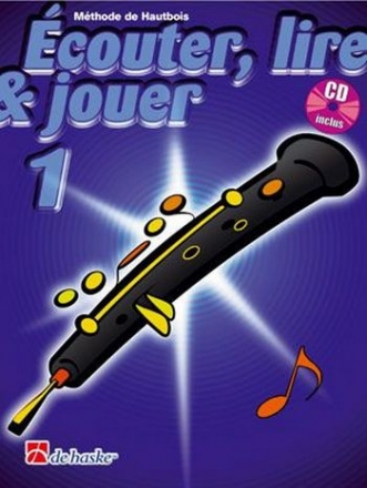 couter, lire, jouer vol.1 (+CD) pour hautbois (frz)