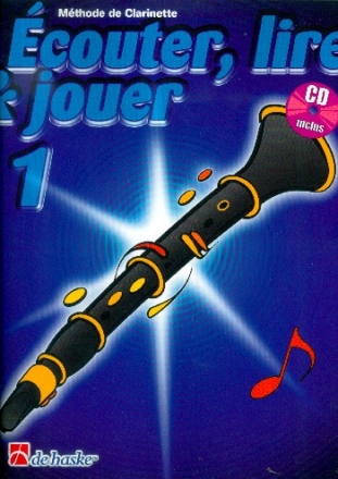 couter, lire, jouer vol.1 (+CD) pour clarinette (frz)