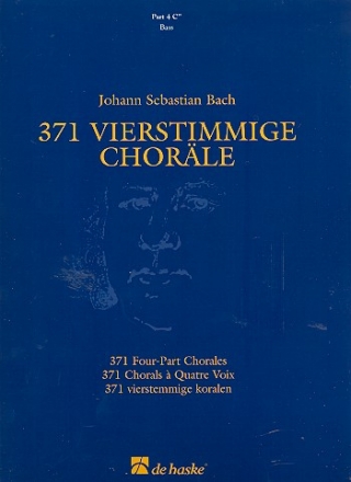 371 vierstimmige Chorle 4. Stimme in c'' (Baschlssel)