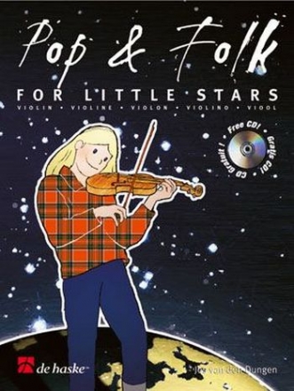 Pop and Folk for little Stars (+CD): for violin