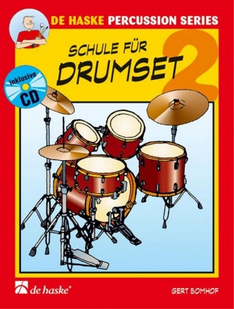 Schule für Drumset Band 2 (+Online Audio)