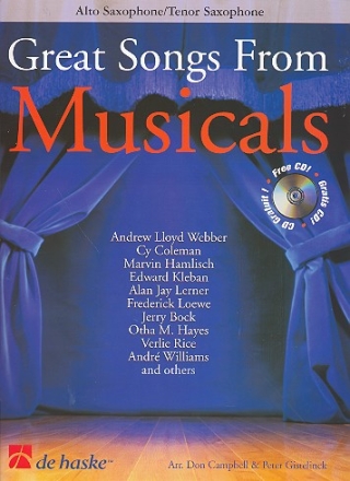 Great Songs from Musicals (+CD): for saxophone (a/t)