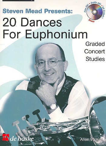 20 Dances (+CD) for euphonium (baritone) in treble clef