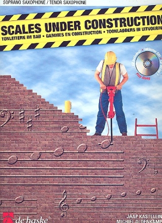 Scales under Construction (+CD) fr Tenorsaxophon (nl/dt/en/fr)