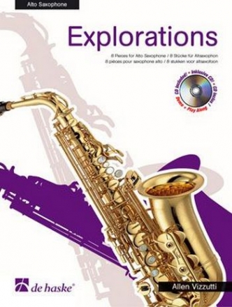 Explorations (+CD) 8 pieces for alto saxophone