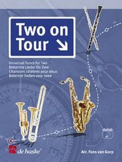 Two on Tour Universal Tunes for alto saxophone and tenor saxophone,   Partitur