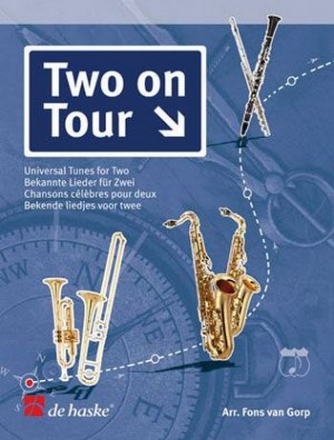 Two on Tour Universal Tunes for Flute and Clarinet,  Partitur