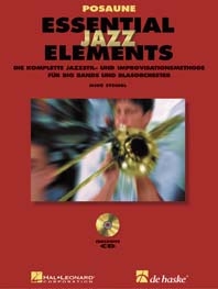 Essential Jazz Elements (+2 CD's): für Blasorchester Posaune