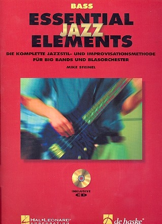 Essential Jazz Elements (+2 CD's): für Blasorchester Bass