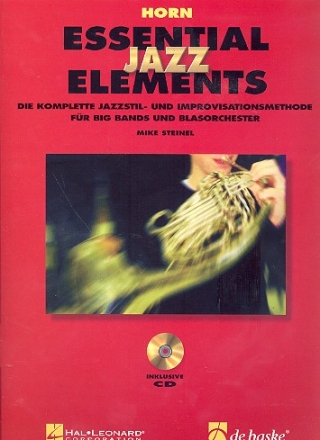 Essential Jazz Elements (+2 CD's): fr Blasorchester Horn