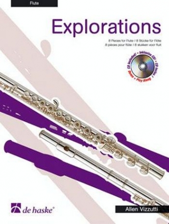 Explorations (+CD) 8 Pieces for flute