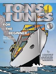Tons of Tunes for the Beginner (+Online-Audio) for trumpet 32 fun-to-play familiar melodies