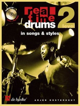 Real Time Drums in Songs and Styles (+CD) fr Schlagzeug level 2