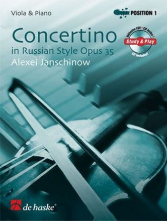 Concertino in Russian Style op.35 (+CD) fr Viola und Klavier