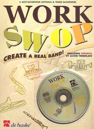 Work swop (+CD) fr 3 Altsaxophone Partitur und Stimmen