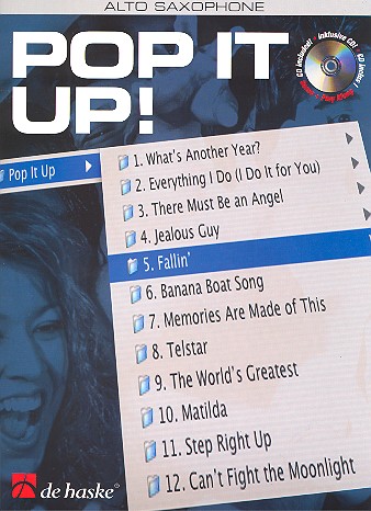 Pop it up (+CD): for alto saxophone