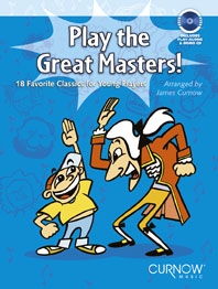 Play the great Masters (+CD) for bassoon (trombone, euphonium) treble clef and bass clef