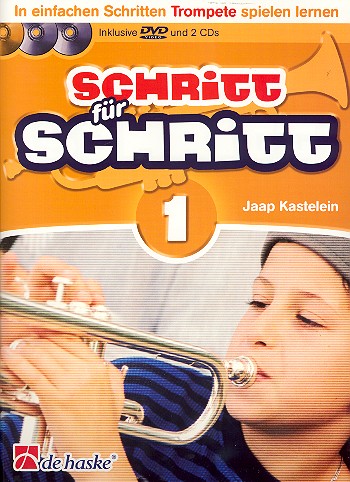 Schritt fr Schritt Band 1 (+DVD +2 CD's) fr Trompete