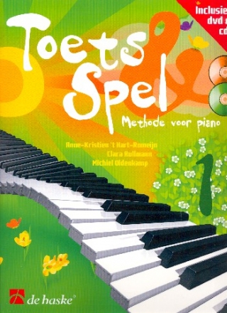 Toets spel vol.1 (+DVD +CD) voor piano