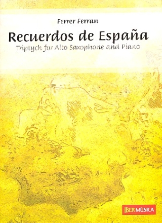 Recuerdos de Espana for alto saxophone and piano