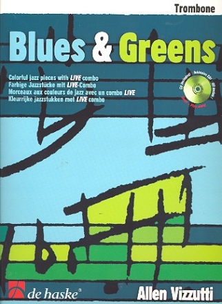 Blues and Greens (+CD): fr Posaune