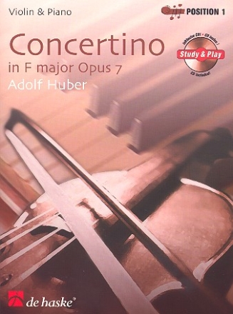 Concertino F-Dur op.7 (+CD) fr Violine und Klavier